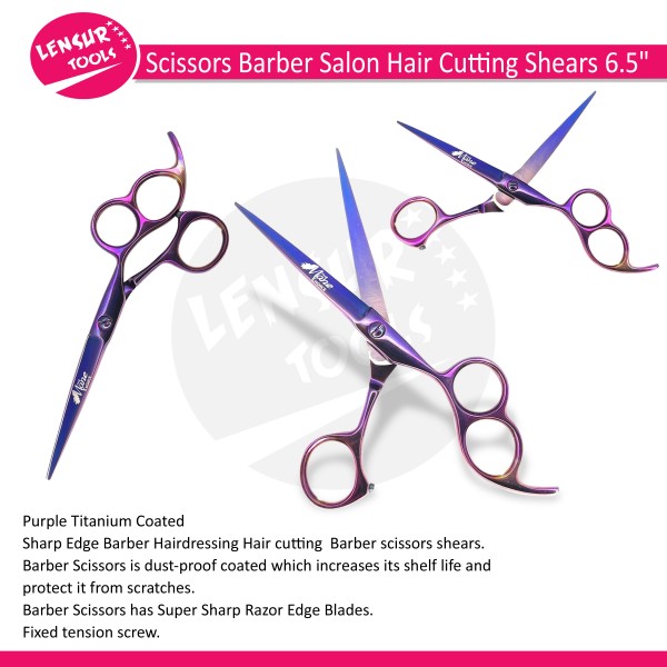 Professional Hairdressing Scissors Barber Salon Hair Cutting Shears 6.5"